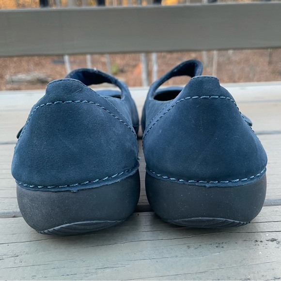 Vionic Cloud Harper navy blue suede Mary Jane slip on shoes size 9.5 Wide - Picture 6 of 15
